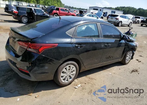 2020 Hyundai Accent Se из США, поврежденный, VIN 3KPC24A67LE114221